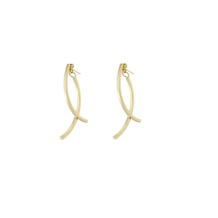 Lunarelle Stainless Steel Star Stud Earrings – Hip Hop Punk Fashion