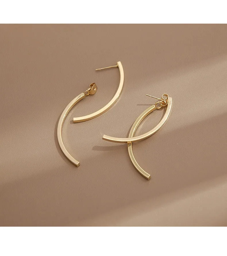 Lunarelle Stainless Steel Star Stud Earrings – Hip Hop Punk Fashion