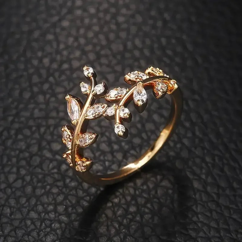 Lunarelle 925 Sterling Silver Tree Branch Ring