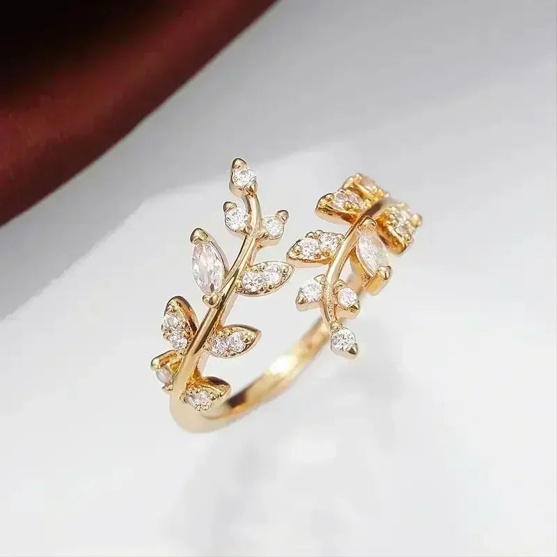 Lunarelle 925 Sterling Silver Tree Branch Ring