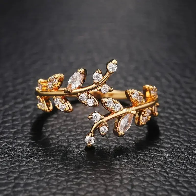 Lunarelle 925 Sterling Silver Tree Branch Ring