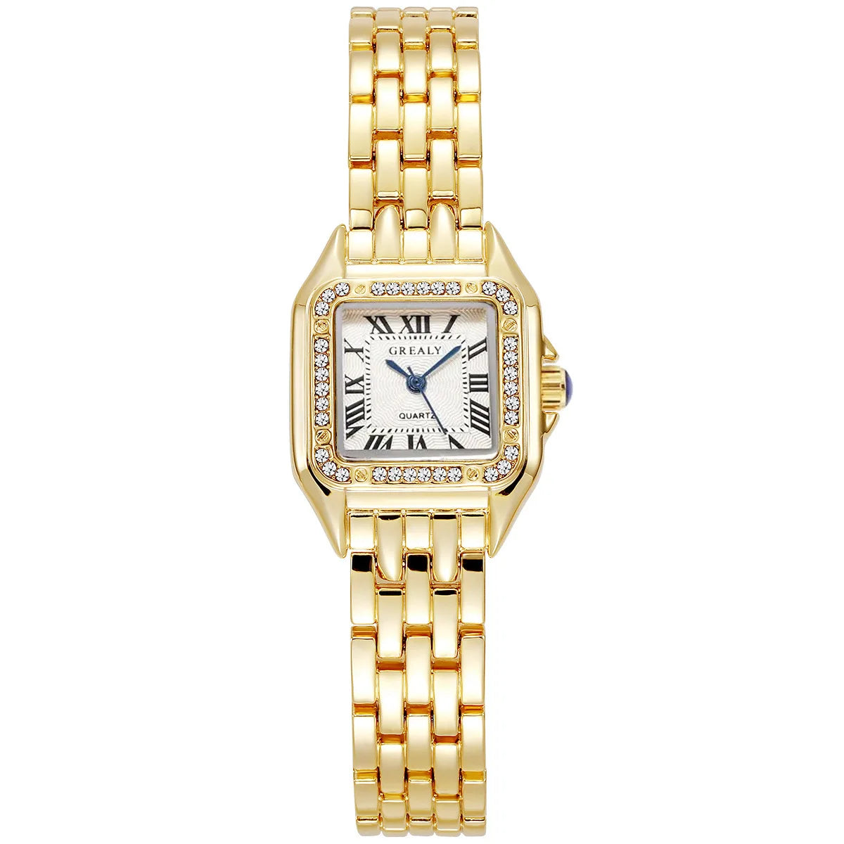 Lunarelle Light Luxury Quartz Watch – Stainless Steel Bracelet Wristwatch for Women