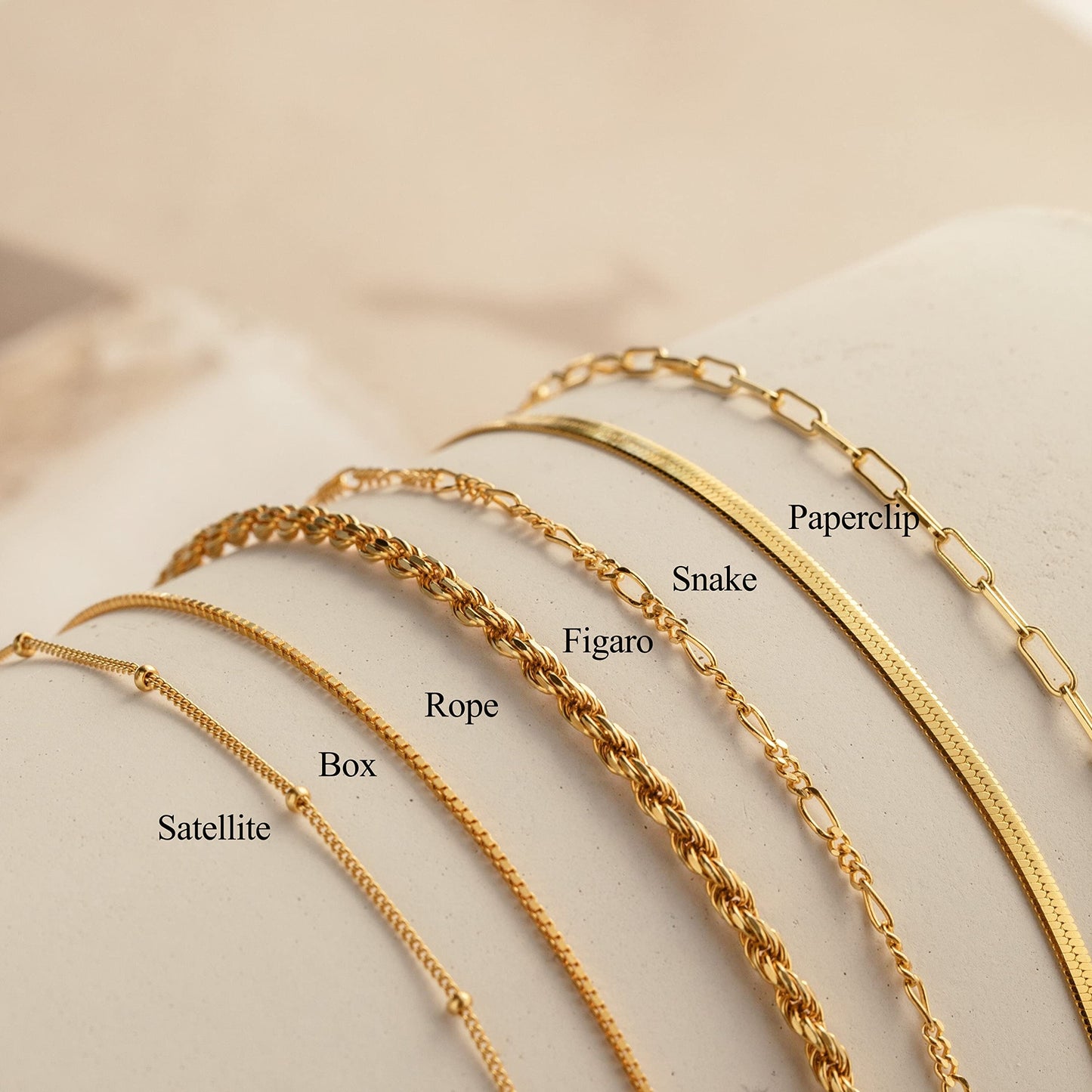 A set of gold Bracelets for Women 14K Real Gold