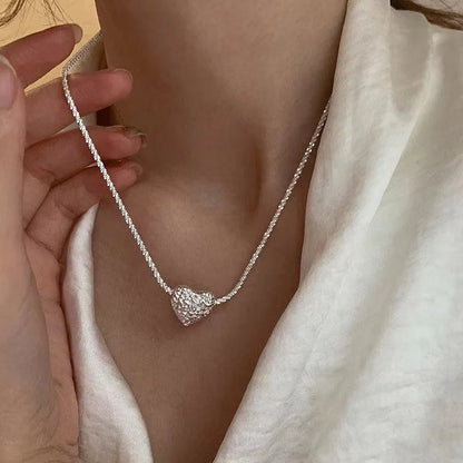 Lunarelle 2025 Crystal Circle Pendant – Elegant Gold Necklace for Women