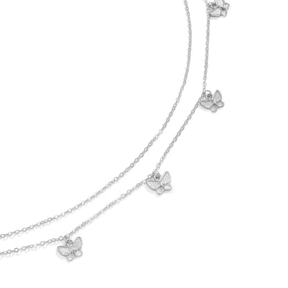 Lunarelle Retro Butterfly Waist Chain – Sexy Summer Beach Body Jewelry for Women