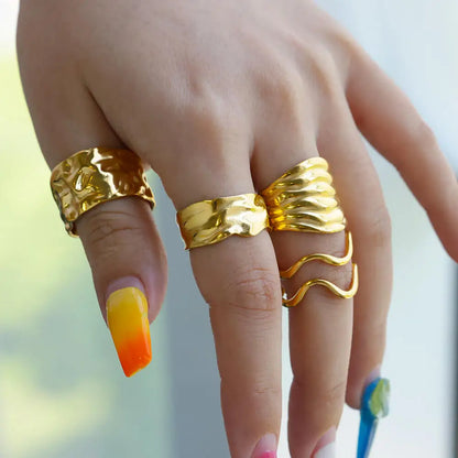 Lunarelle Geometric RING