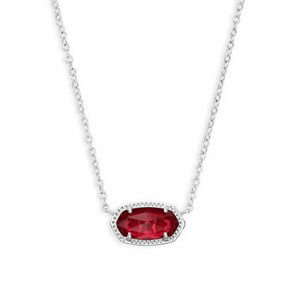 Lunarelle Gold-Plated Crystal Pendant – Elegant Necklace for Women & Girls