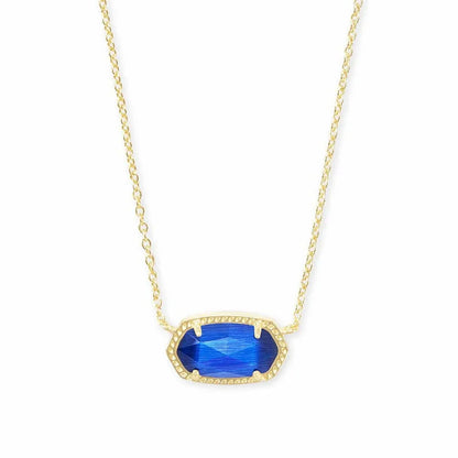 Lunarelle Gold-Plated Crystal Pendant – Elegant Necklace for Women & Girls